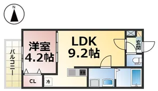 Haro Kanayama【1階】の間取り