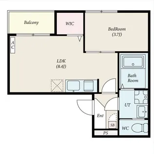 Revive黄金【3階】の間取り