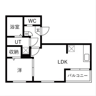 Revive豊田本町【303号室】の間取り