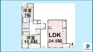 Residence de 池下【302号室】の間取り