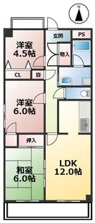 NORN2稲本【907号室】の間取り