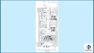 プレサンスロジェ千種内山【3階】の間取り