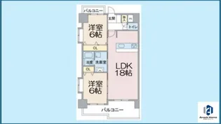 Hill Palace IKAI【8階】の間取り