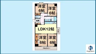 エスポア金山Ⅲ【5階】の間取り