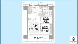 リニアゲートタワー名古屋【9階】の間取り