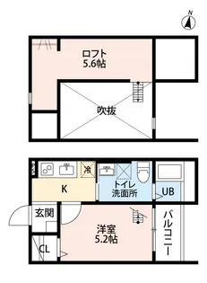 ブランフィーユ【103号室】の間取り