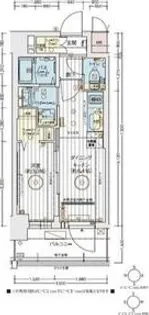 エステムコート名古屋サウスネクスト【410号室】の間取り