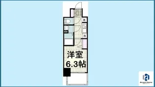 A&G KAMEJIMA【901号室】の間取り