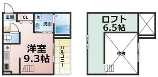 ESPACE DECORE【1階】の間取り