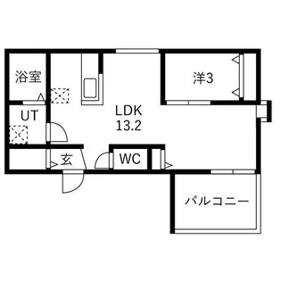 リトリート氷室【2階】の間取り