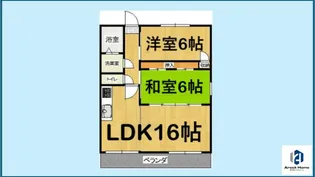 センチュリーハウスヒビノ1【2階】の間取り