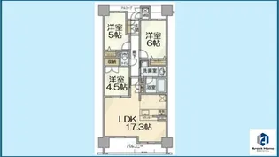 サンメゾン野並サウスヒルズアベニュー【716号室】の間取り