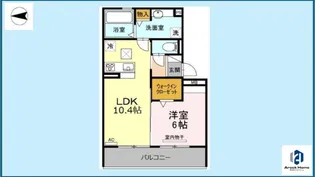 セレーノ十一番【1階】の間取り