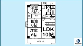 カナレグランデ【204号室】の間取り