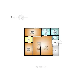 REGALEST草薙町【1階】の間取り