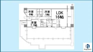 LaSante東白壁【7階】の間取り