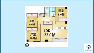 Y's BLDG【3階】の間取り