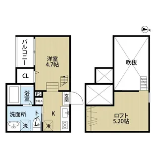 Solea【2階】の間取り