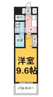 ArtizA上前津II【1104号室】の間取り