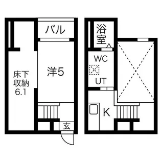 ルーナ・アンジュ【202号室】の間取り