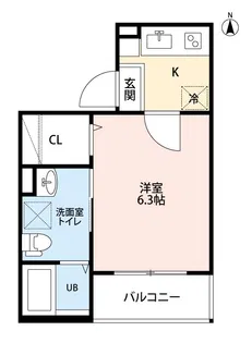 ミュー大喜(ミューダイギ)【2階】の間取り