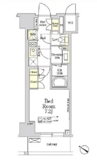 THE CLASS MINAMIAZABU【2階】の間取り