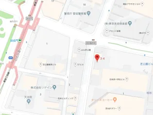 レジディア芝大門Ⅱ【6階】の地図