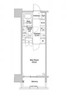 コンフォリア品川EAST【5階】の間取り