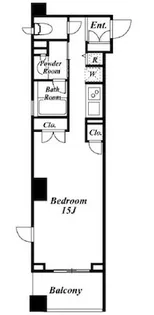 KDXレジデンス半蔵門【3階】の間取り