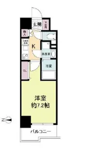 セレニテ心斎橋グランデ【10階】の間取り