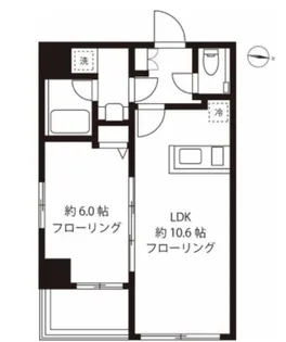 ブルーミング西麻布【2階】の間取り
