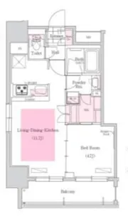 アーバネックス本町【9階】の間取り