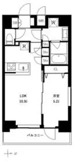 アーバンパーク浅草Ⅱ【5階】の間取り