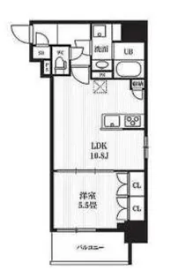 PEAKS神田 【12階】の間取り