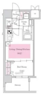 アーバネックス西天満【10階】の間取り