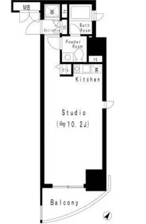 MFPR代々木タワー【5階】の間取り