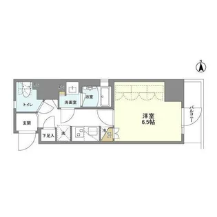 シーズンフラッツ元浅草4丁目【2階】の間取り