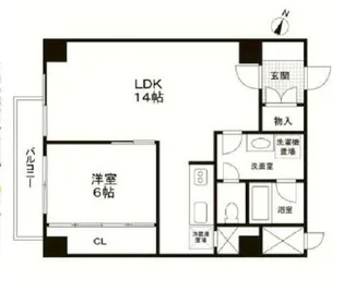 グランフォーレ【2階】の間取り