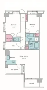 レジディア葛西【6階】の間取り