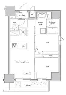 SPコート両国【9階】の間取り