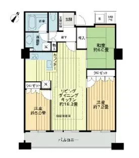 N4.TOWER【8階】の間取り