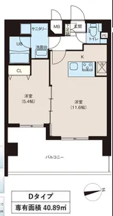 MAXIV八広【6階】の間取り