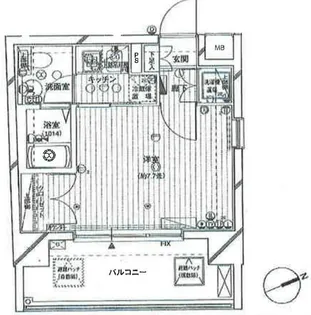 プレール・ドゥーク東京ベイⅢ【6階】の間取り