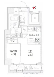 Log上野駅前【2階】の間取り