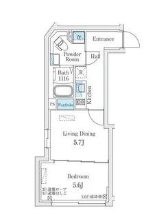 2Kの間取り画像