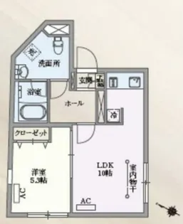 PASEO目黒【3階】の間取り