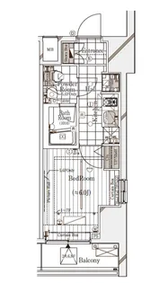 ガリシア代々木【8階】の間取り