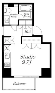 イースト秋葉原【4階】の間取り