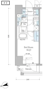 アーバネックス戸越【3階】の間取り