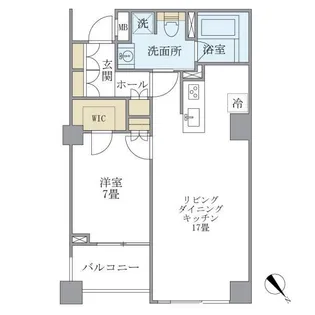 KDXレジデンス西原【3階】の間取り